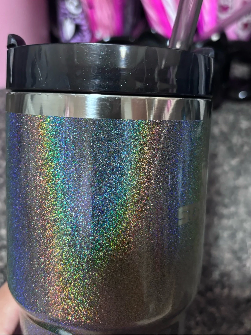 Stanley 20 oz midnight Glitz special edition